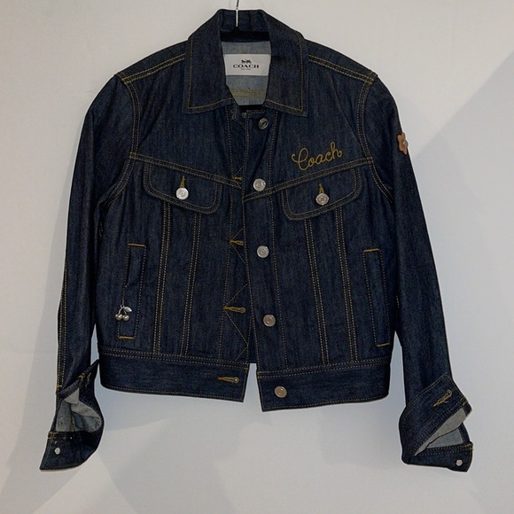 Coach Jackets & Coats Coach Denim Jacket Brand New Poshmark